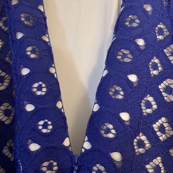 Gianni Bini Lace overlay fit & flare dress - Picture 6 of 6